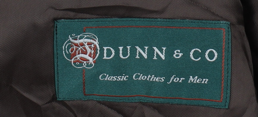 Mens UK Size 40 Dunn & Co Regular Brown Suit Jacket
