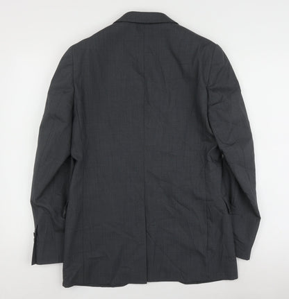 Mens UK Size 36 Jaeger Regular Grey Suit Jacket
