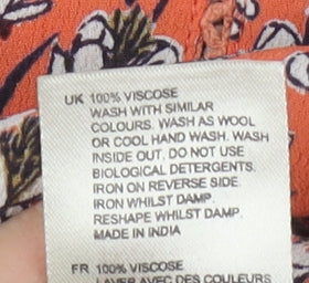 Womens UK Size 10 White Stuff Multicoloured Basic Blouse