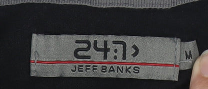 Jeff Banks Men's Black Polo Shirt M - Short Sleeve