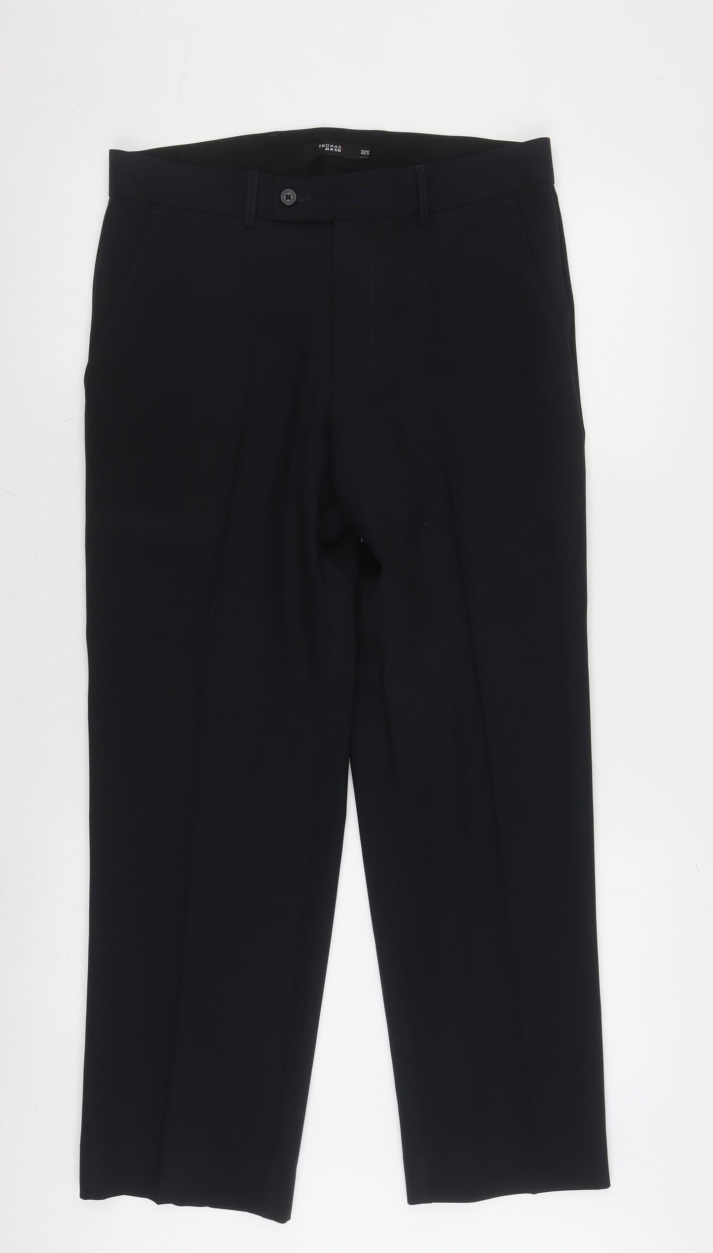 Thomas Nash Men's Black 32S Dress Pants