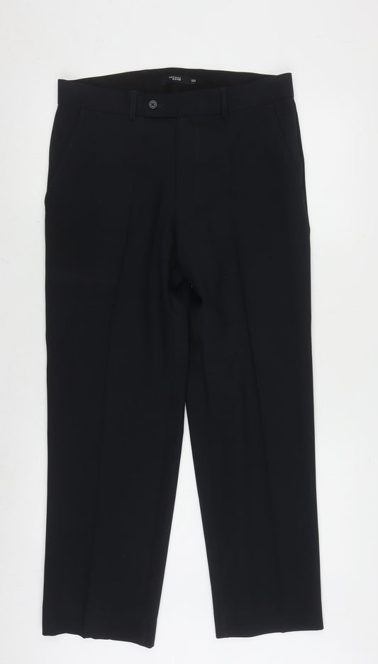 Thomas Nash Men's Black 32S Dress Pants