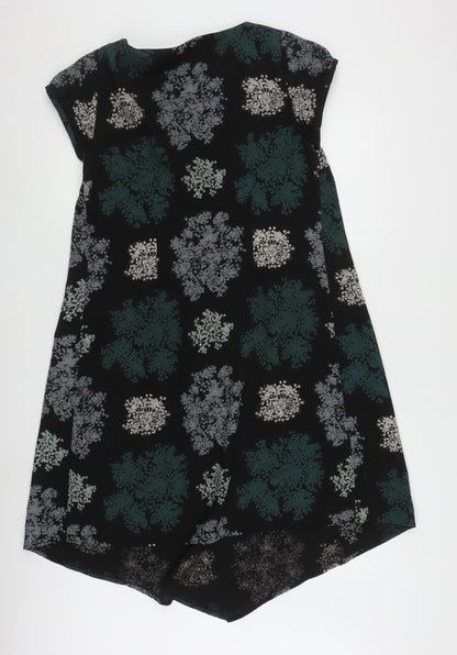 Laura Ashley Women's Multicoloured Floral Shift Dress Size 10