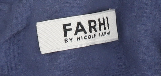 Farhi Women’s Blue Animal Print Shift Dress