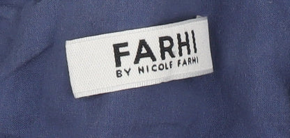Farhi Women’s Blue Animal Print Shift Dress