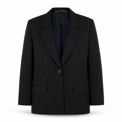 Womens UK Size 14 Viyella Petites Black Blazer