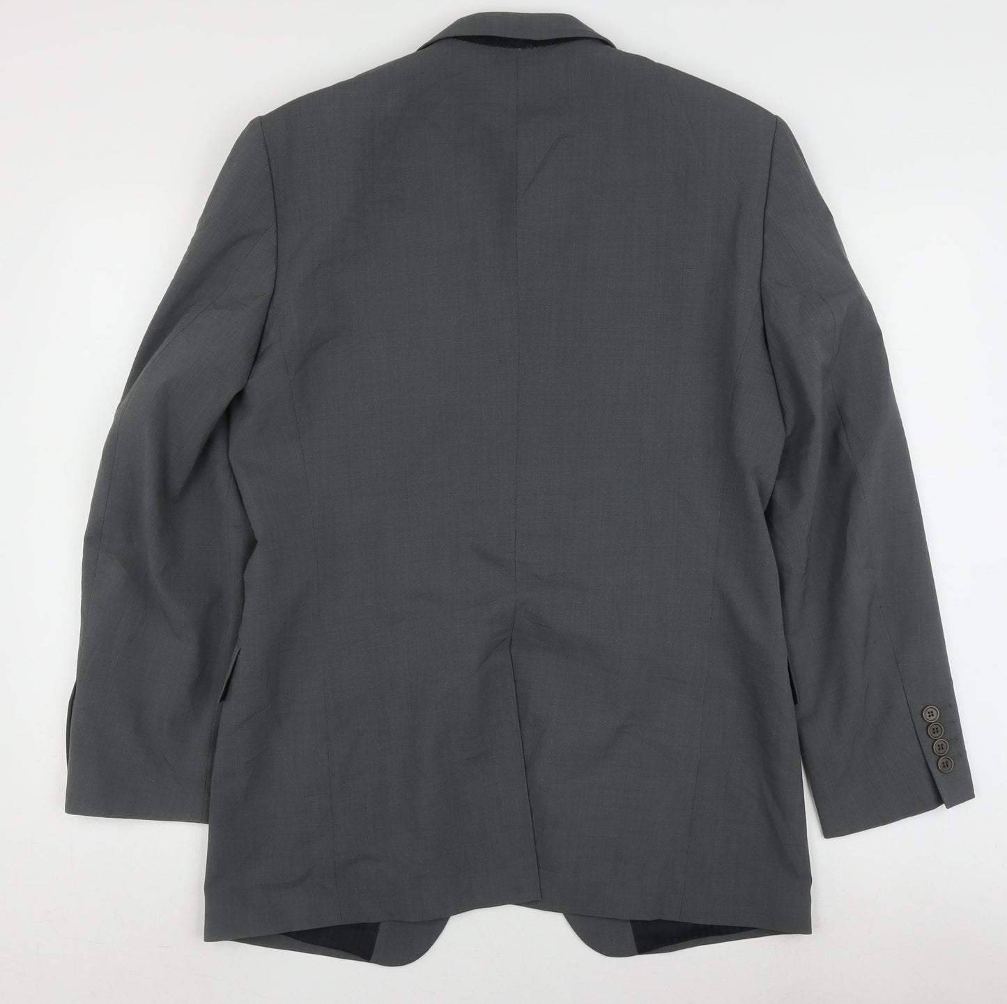 Mens UK Size 38 Ted Baker Regular Grey Suit Jacket