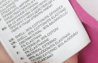 Adidas Pink Women's T-Shirt, Size 6, Olympic Theme