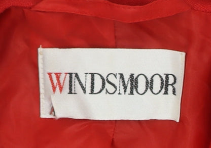 Windsmoor Women's Red Blazer UK 14