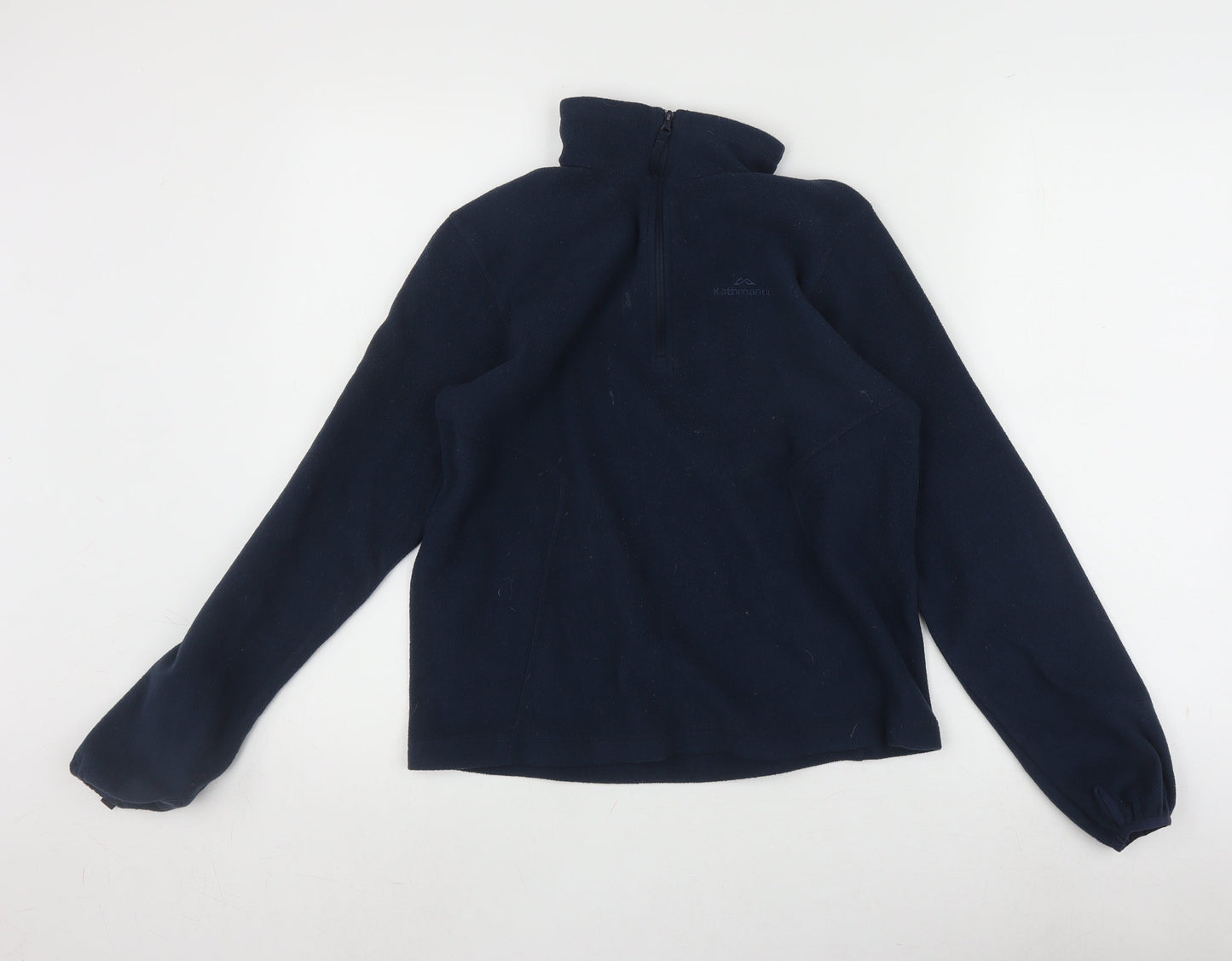 Kathmandu Boys Blue Fleece Hoodie, Size 12, Winter Warm Zip