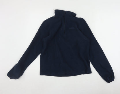 Kathmandu Boys Blue Fleece Hoodie, Size 12, Winter Warm Zip