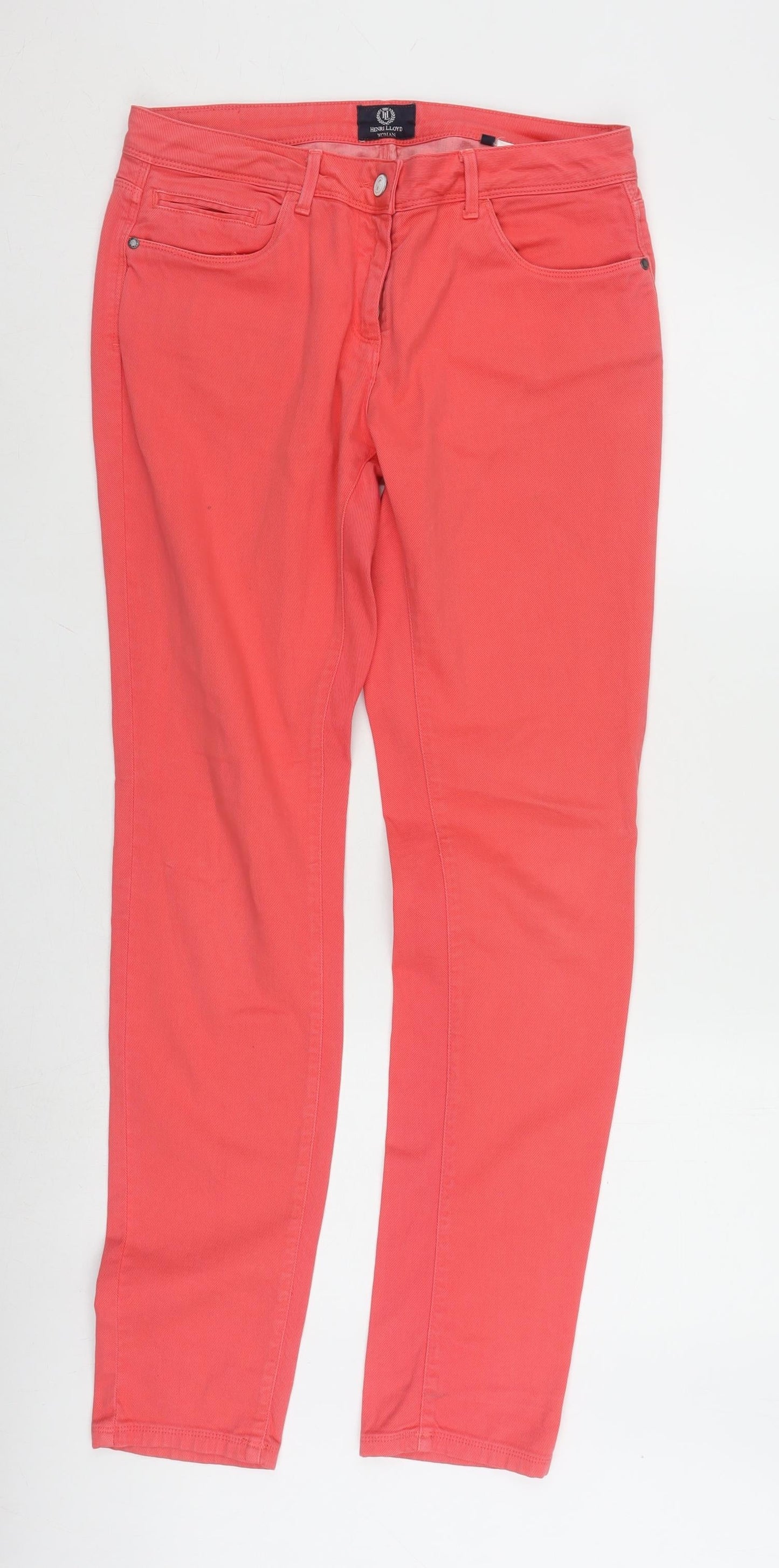 Henri Lloyd Men's Pink Skinny Jeans Size 30
