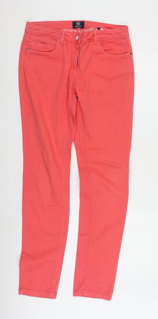 Henri Lloyd Men's Pink Skinny Jeans Size 30