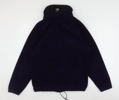 Mens UK Size S Enigma Blue Basic Jacket