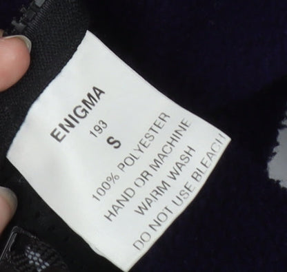 Mens UK Size S Enigma Blue Basic Jacket