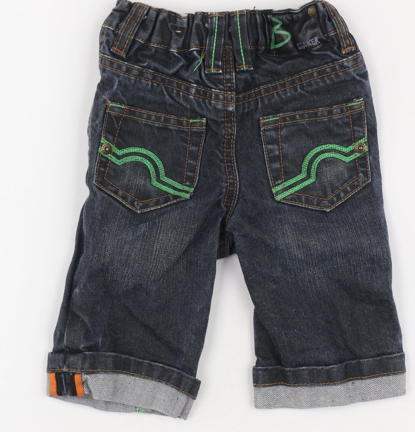 Ted Baker Baby Jeans 3-6 Months Blue Denim Casual Unisex