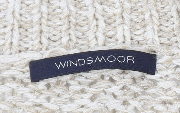 Womens UK Size XL Windsmoor Beige Cardigan Jumper