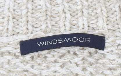 Womens UK Size XL Windsmoor Beige Cardigan Jumper