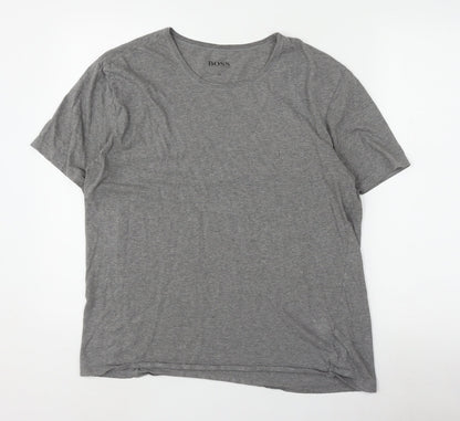 Mens UK Size XL HUGO BOSS Grey  T-Shirt