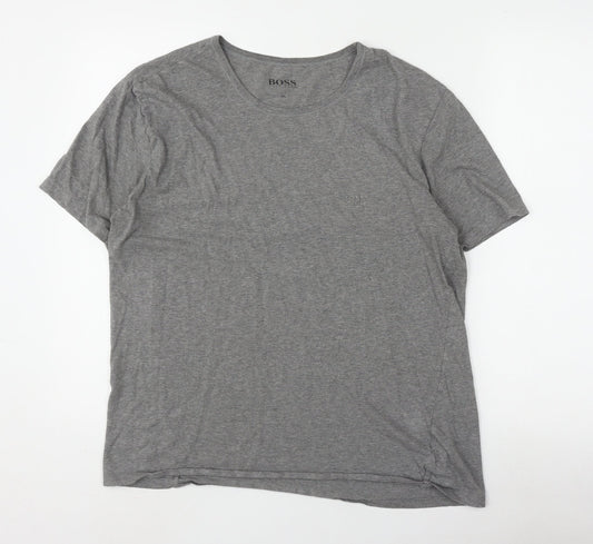 Mens UK Size XL HUGO BOSS Grey  T-Shirt
