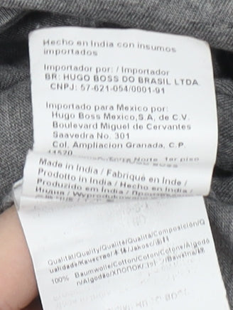 Mens UK Size XL HUGO BOSS Grey  T-Shirt