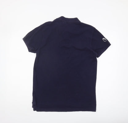 TOG24 Men's Blue Polo, S, Casual, Short Sleeve