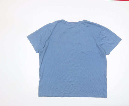 SoulCal & Co Men's Blue 2XL Crew Neck T-Shirt