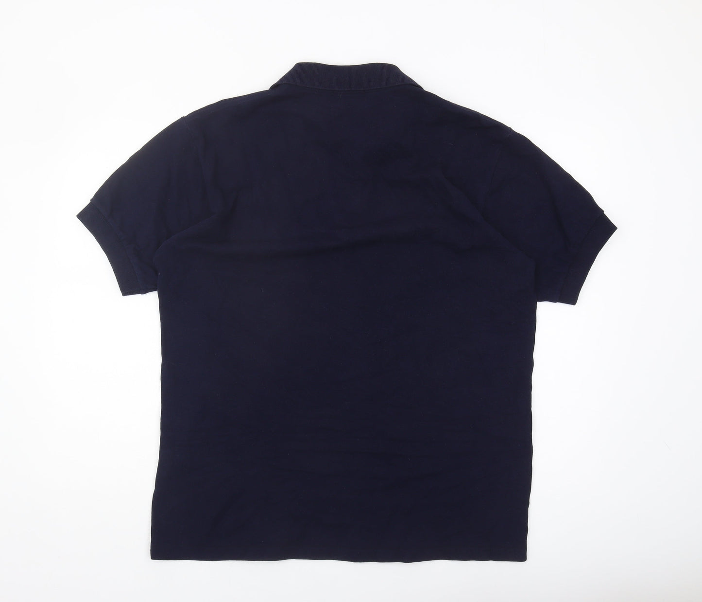 Lyle & Scott Men's Blue Polo Shirt, Size L, Collared Casual