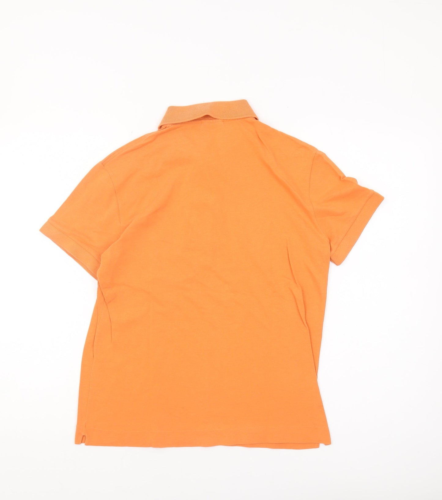 Womens UK Size 2 Lacoste Orange  Polo