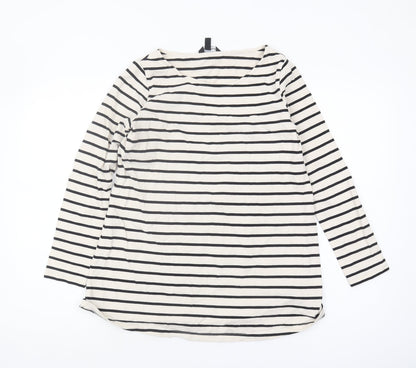 Womens UK Size 2XS Isabella Oliver White Basic T-Shirt