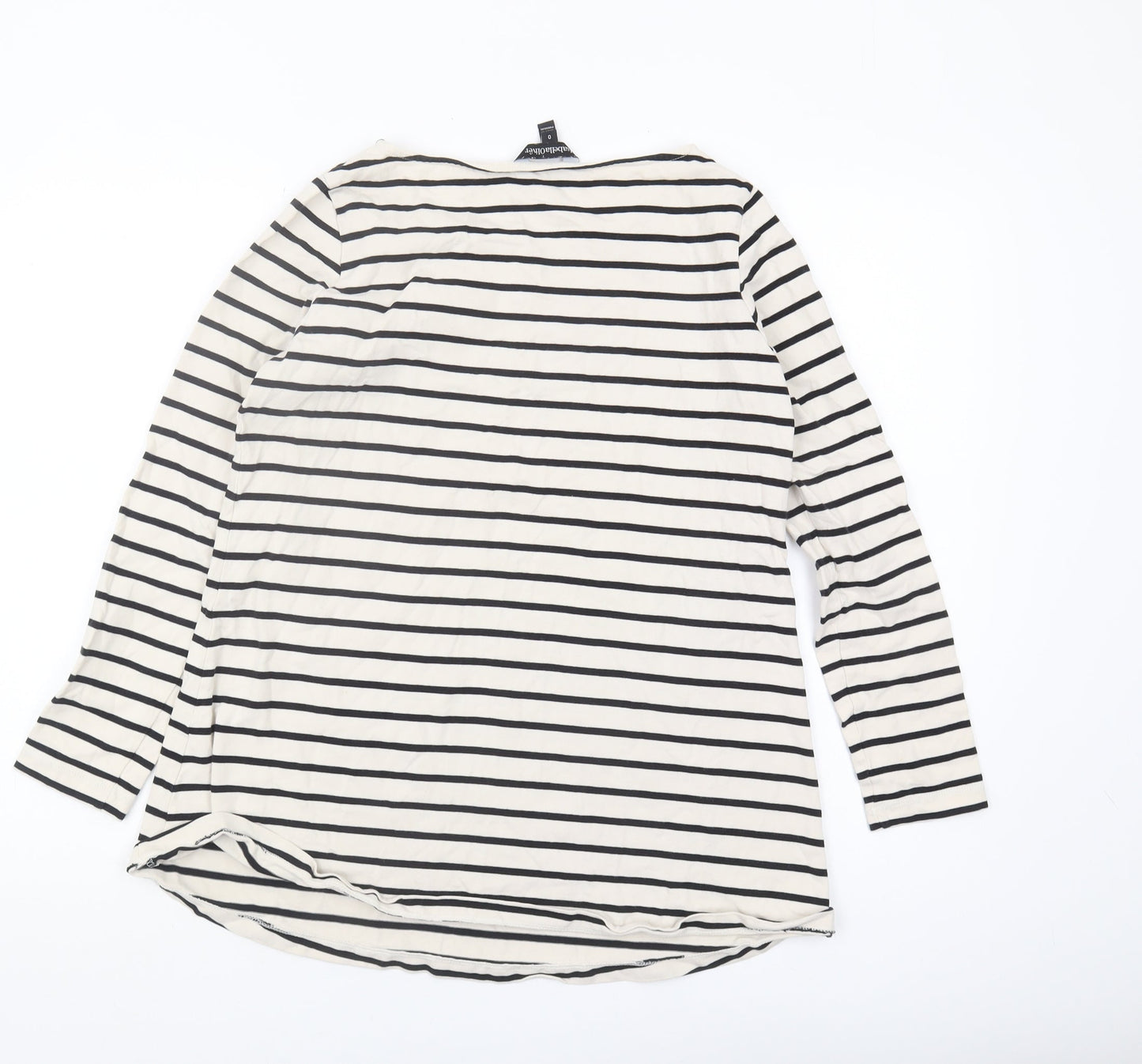 Womens UK Size 2XS Isabella Oliver White Basic T-Shirt