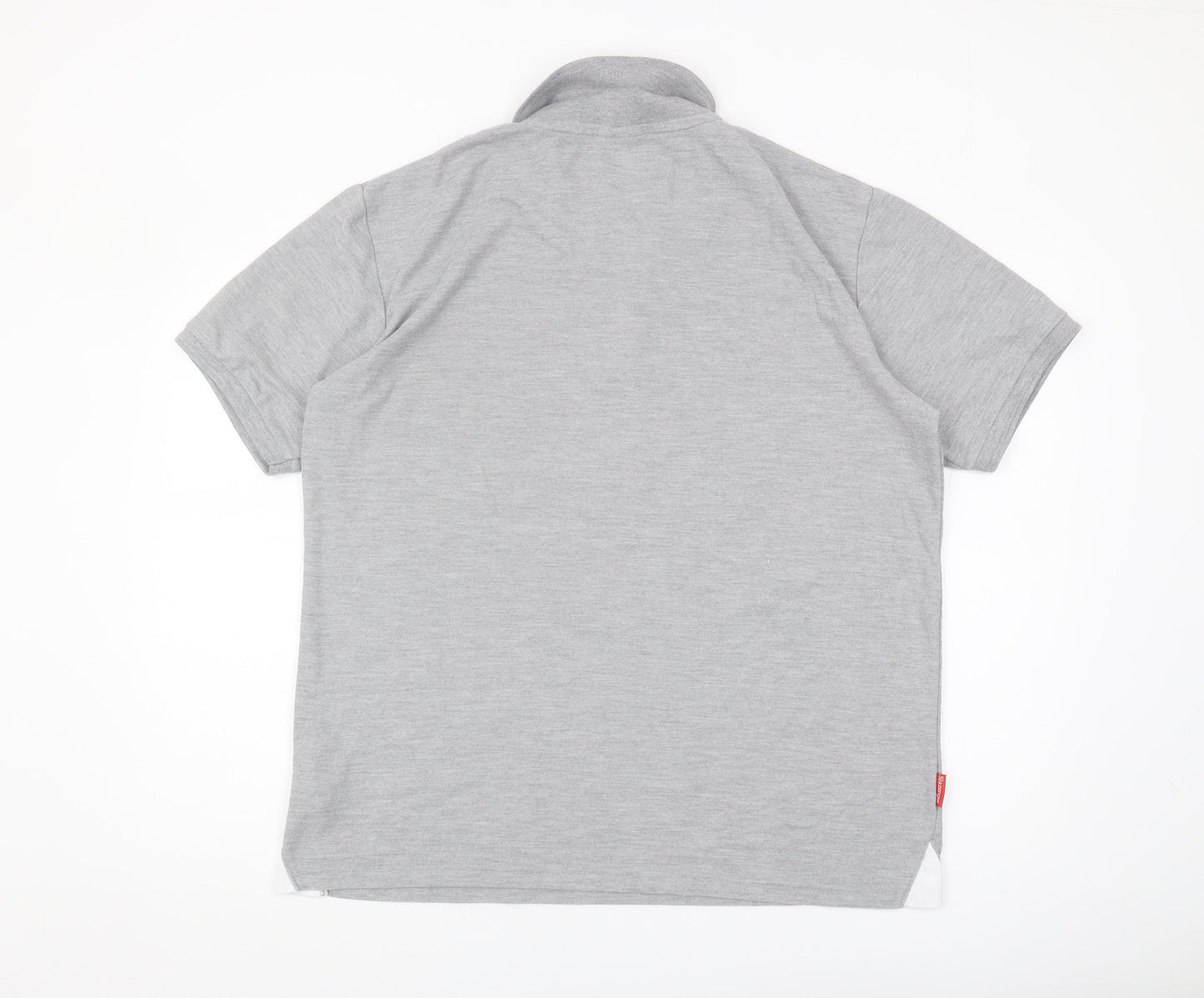 Slazenger Men's Grey Polo Shirt XL Casual