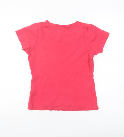 Womens UK Size 8 LA Gear Pink  T-Shirt