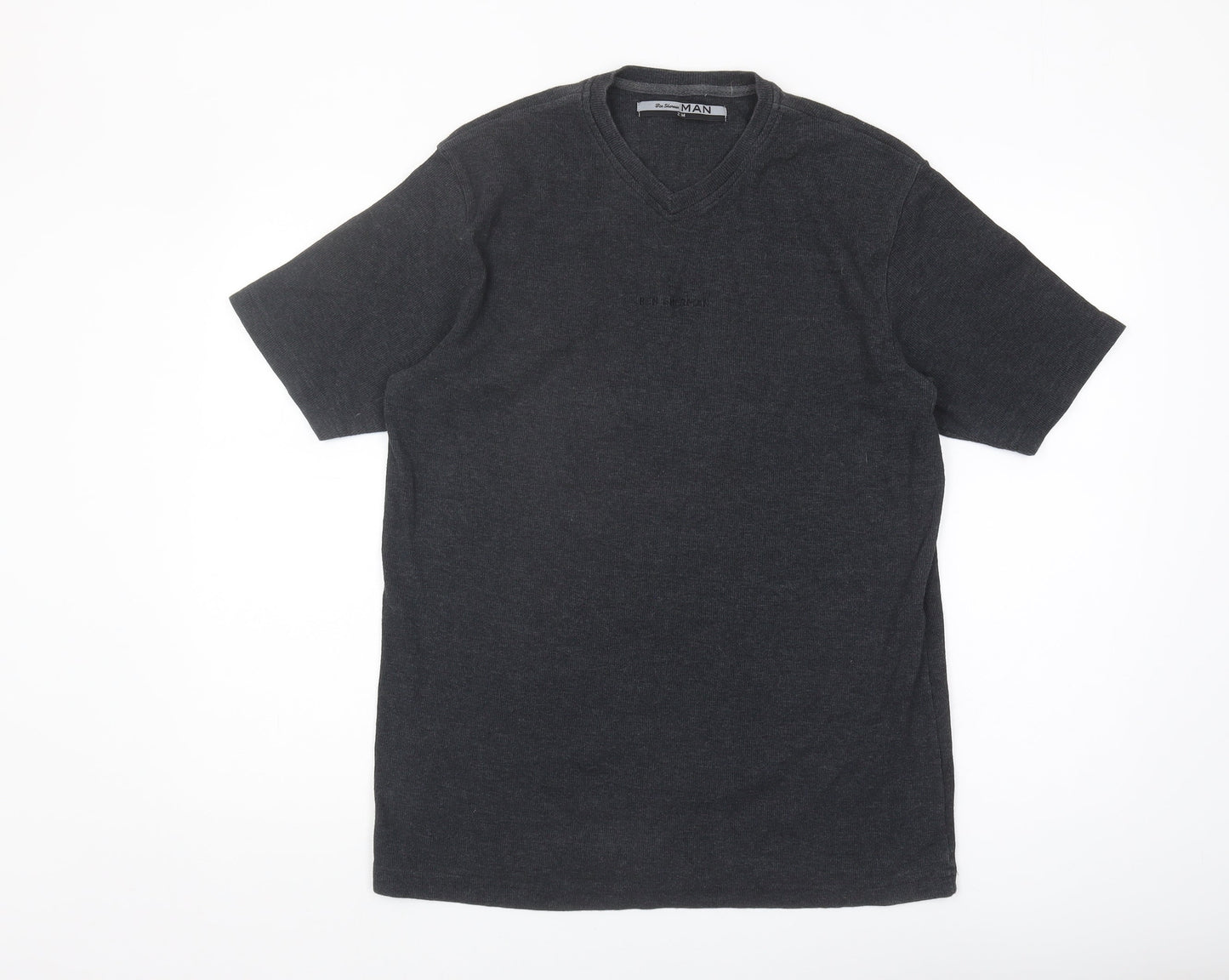 Mens UK Size M Ben Sherman Black  T-Shirt