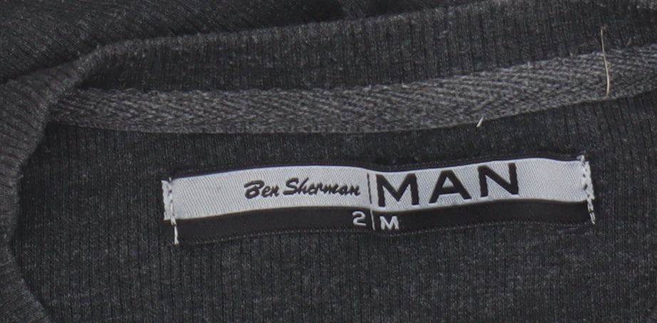 Mens UK Size M Ben Sherman Black  T-Shirt