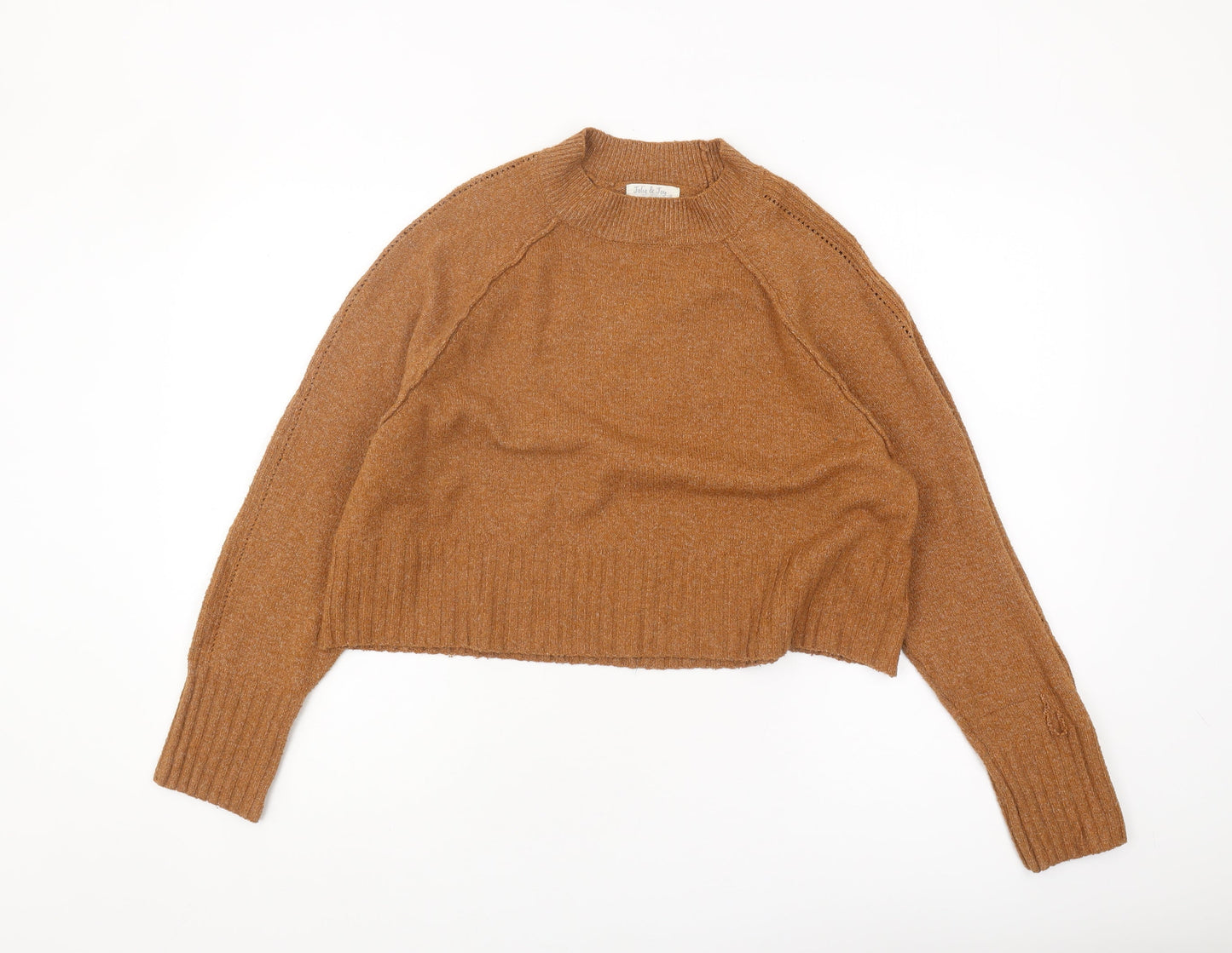 Womens UK Size XL Jolie & Joy Brown Pullover Jumper