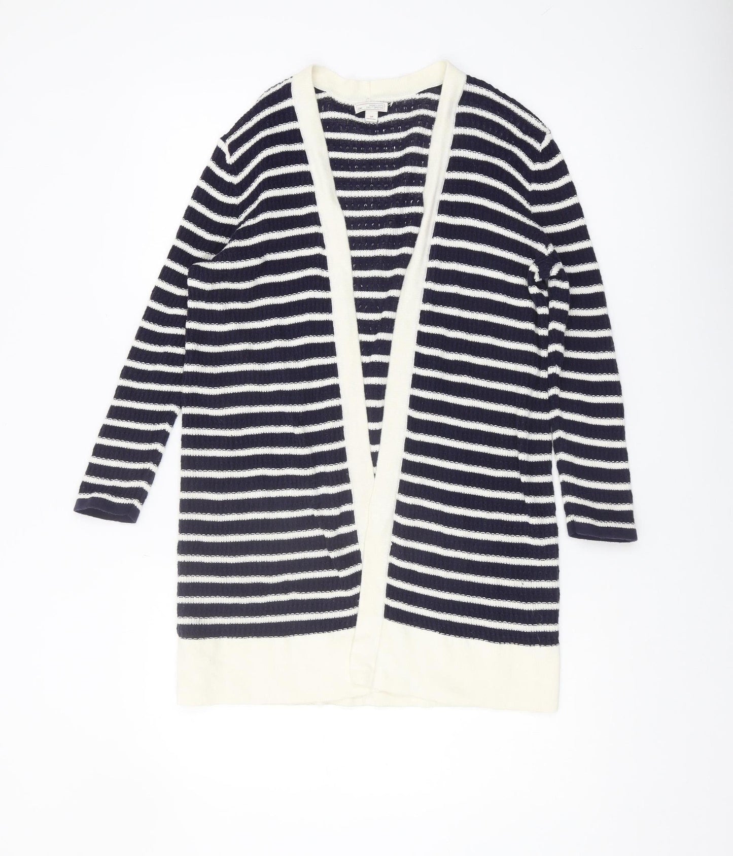 Gap Women's Blue Striped Cardigan, Size S