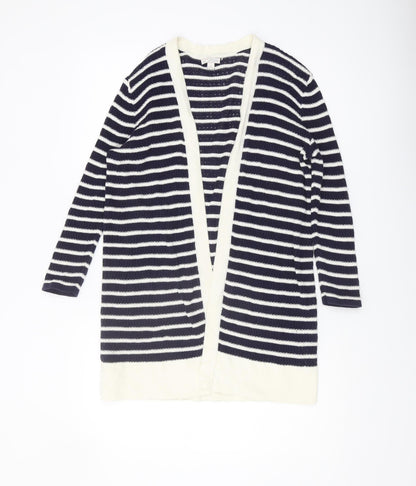 Gap Women's Blue Striped Cardigan, Size S