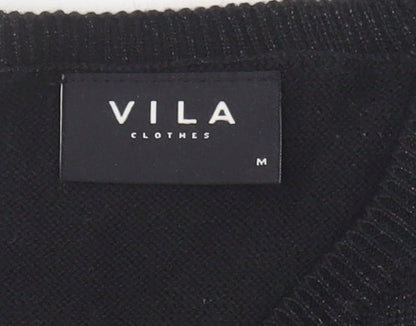 Womens UK Size M VILA Black  Tank
