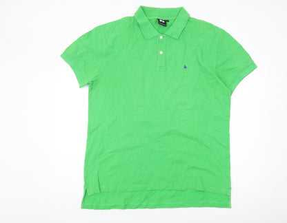Money Men's Green XL Polo Shirt - Short Sleeve