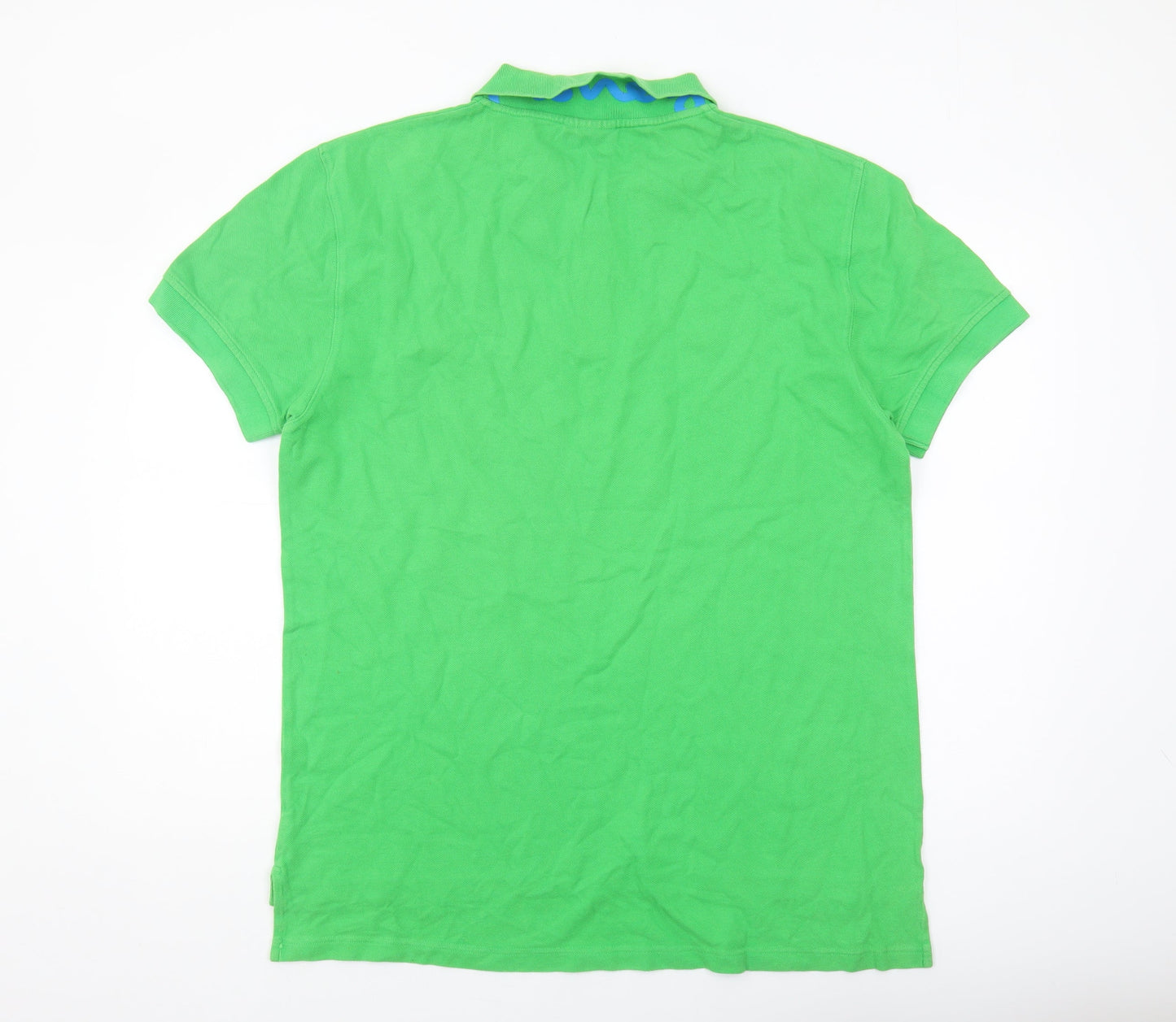 Money Men's Green XL Polo Shirt - Short Sleeve