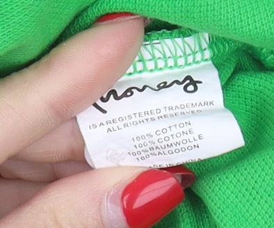 Money Men's Green XL Polo Shirt - Short Sleeve