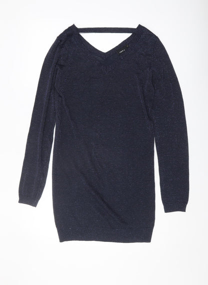 Womens UK Size 10 NEXT Blue Pullover Jumper