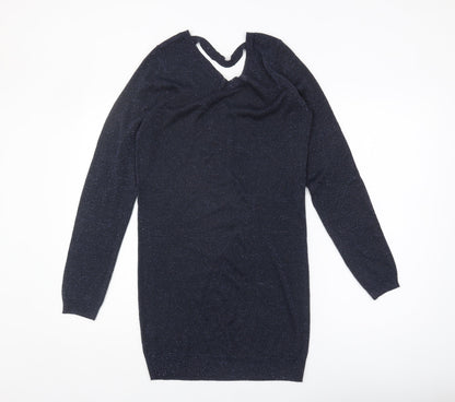 Womens UK Size 10 NEXT Blue Pullover Jumper