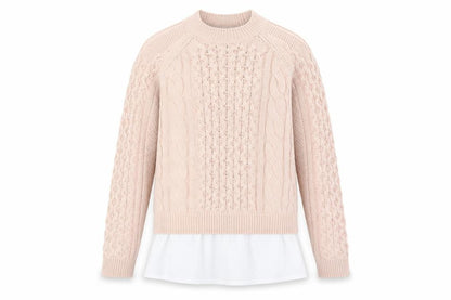 Lipsy Girls Pink Pullover Jumper 9-10 Years