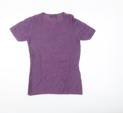 Womens UK Size 10 Debenhams Purple  Jumper