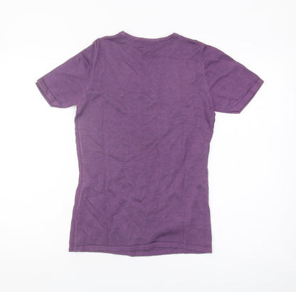 Womens UK Size 10 Debenhams Purple  Jumper