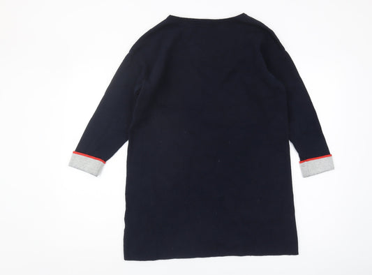 Womens UK Size 10 White Stuff Blue  Jumper