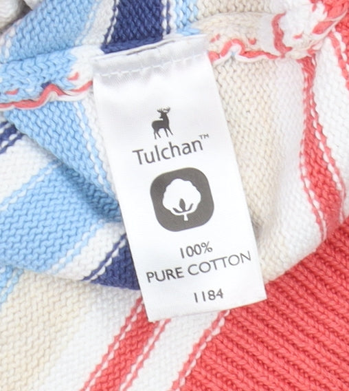 Womens UK Size L Tulchan Multicoloured Pullover Jumper