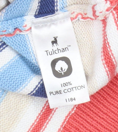 Womens UK Size L Tulchan Multicoloured Pullover Jumper